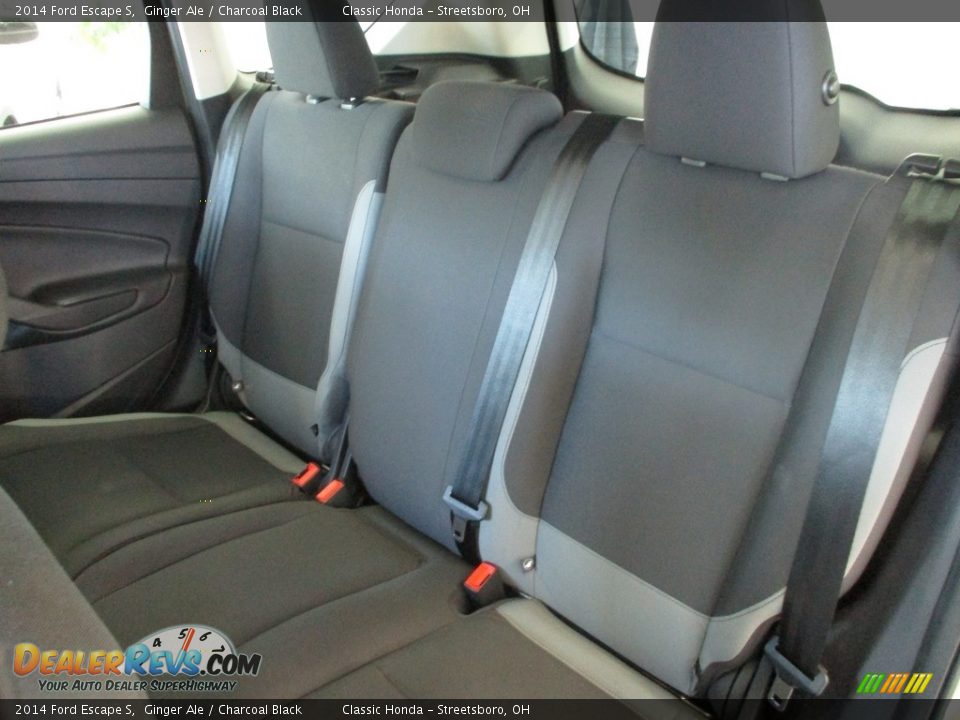 2014 Ford Escape S Ginger Ale / Charcoal Black Photo #24