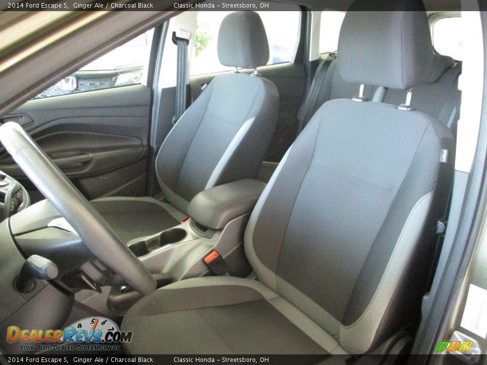 2014 Ford Escape S Ginger Ale / Charcoal Black Photo #27
