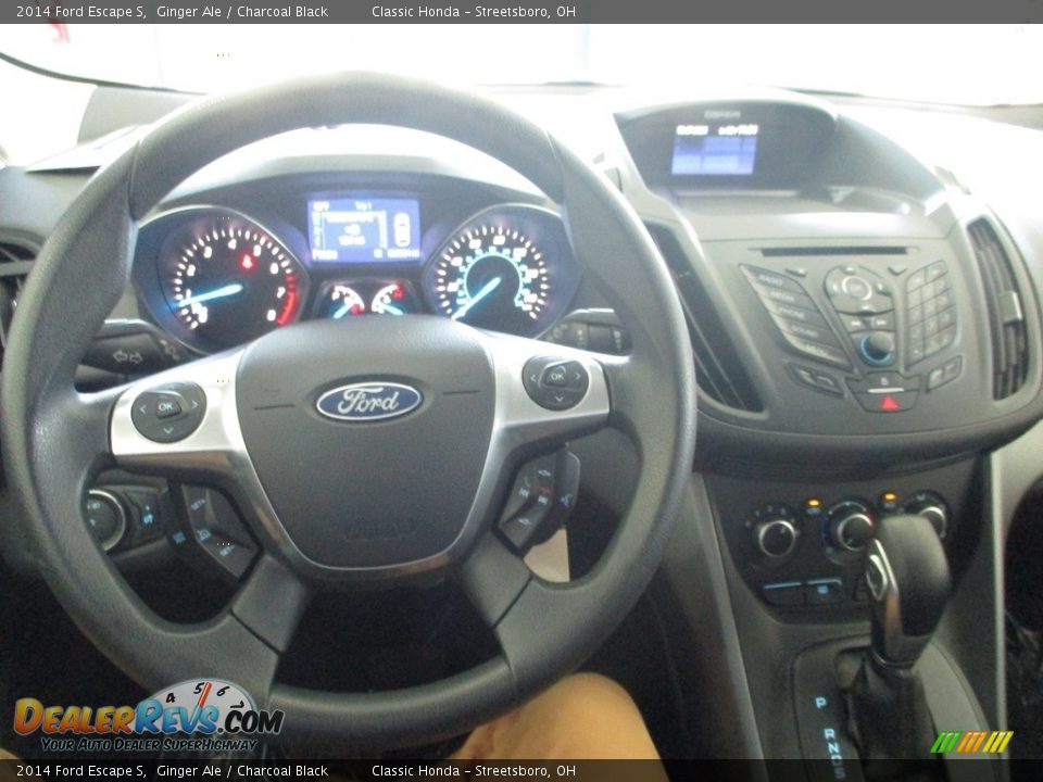2014 Ford Escape S Ginger Ale / Charcoal Black Photo #29