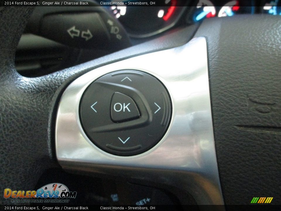 2014 Ford Escape S Ginger Ale / Charcoal Black Photo #31