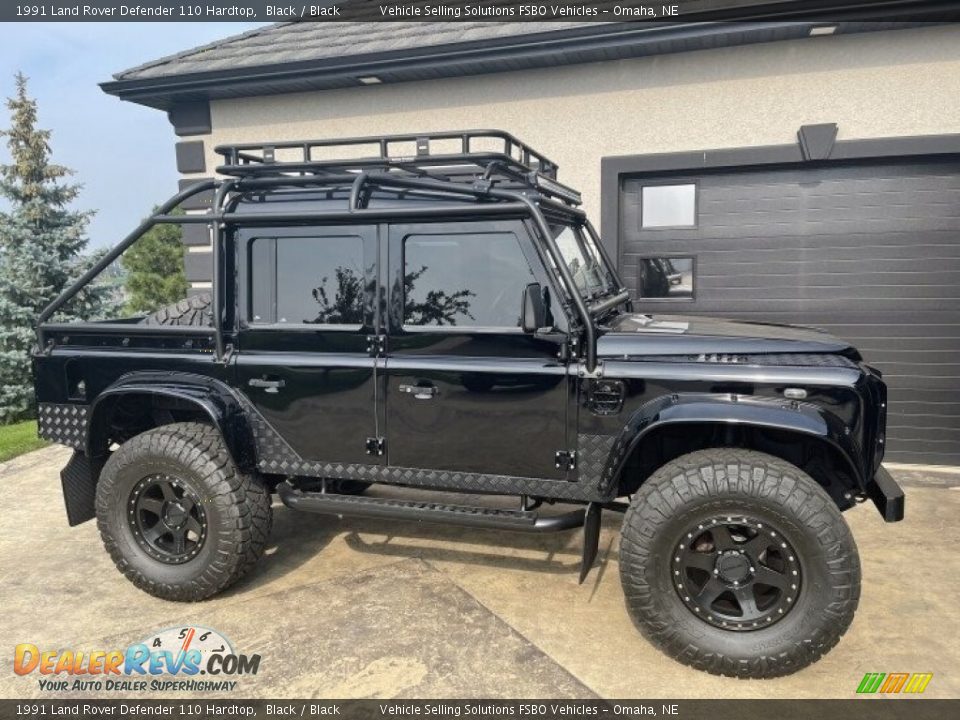 Black 1991 Land Rover Defender 110 Hardtop Photo #1