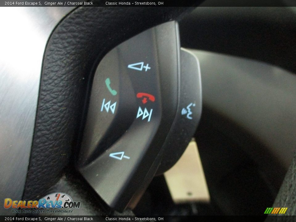 2014 Ford Escape S Ginger Ale / Charcoal Black Photo #33