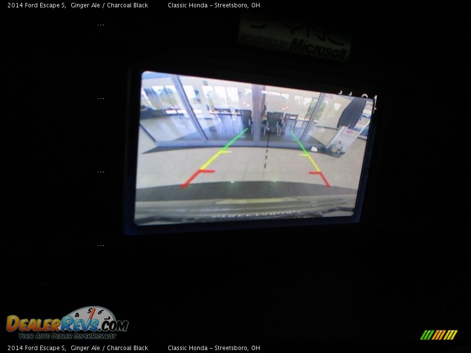 2014 Ford Escape S Ginger Ale / Charcoal Black Photo #35