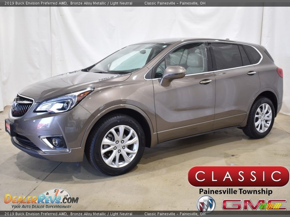 2019 Buick Envision Preferred AWD Bronze Alloy Metallic / Light Neutral Photo #1