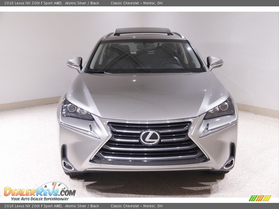 2016 Lexus NX 200t F Sport AWD Atomic Silver / Black Photo #2