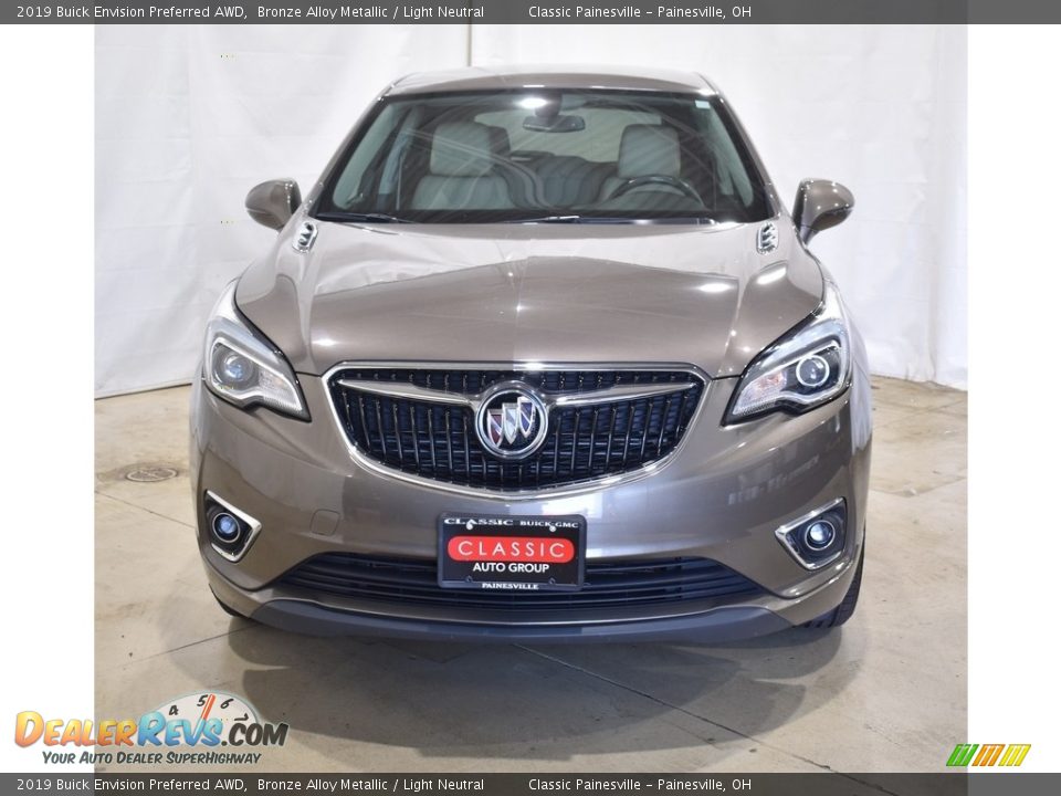 2019 Buick Envision Preferred AWD Bronze Alloy Metallic / Light Neutral Photo #4