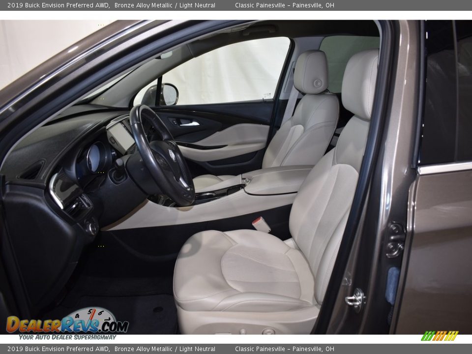 2019 Buick Envision Preferred AWD Bronze Alloy Metallic / Light Neutral Photo #7