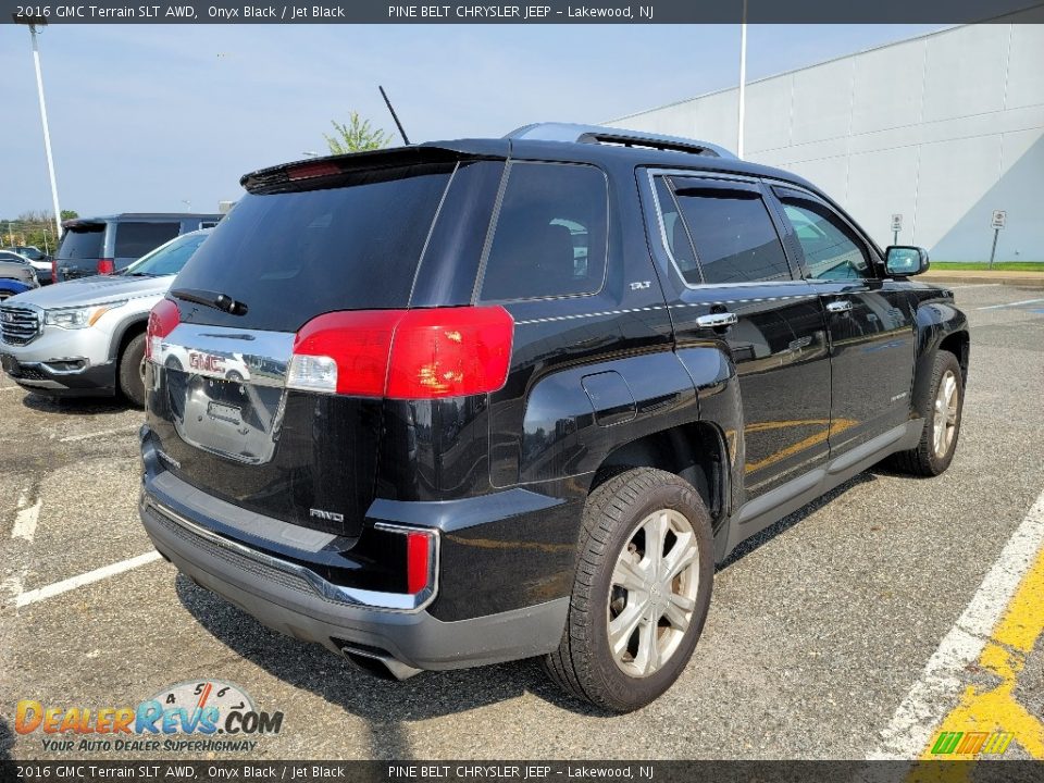 2016 GMC Terrain SLT AWD Onyx Black / Jet Black Photo #3