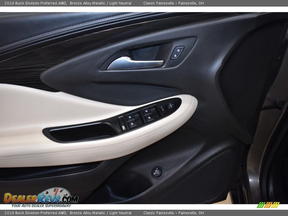 2019 Buick Envision Preferred AWD Bronze Alloy Metallic / Light Neutral Photo #10