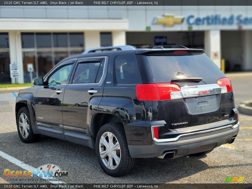 2016 GMC Terrain SLT AWD Onyx Black / Jet Black Photo #4