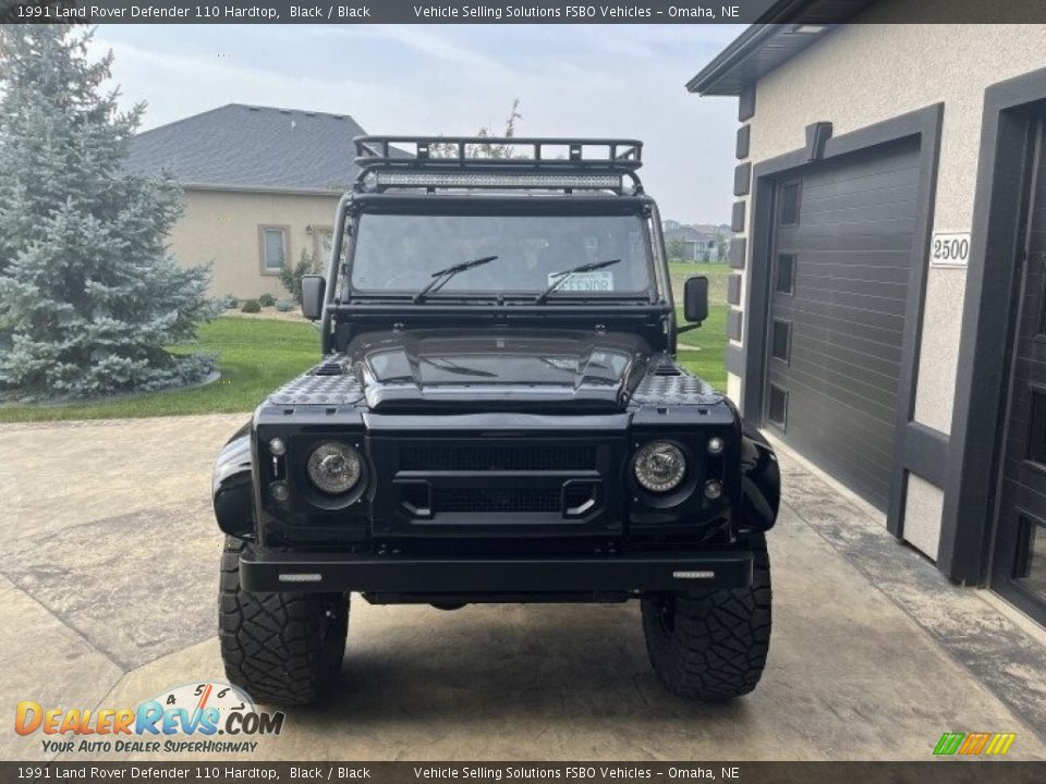 1991 Land Rover Defender 110 Hardtop Black / Black Photo #23