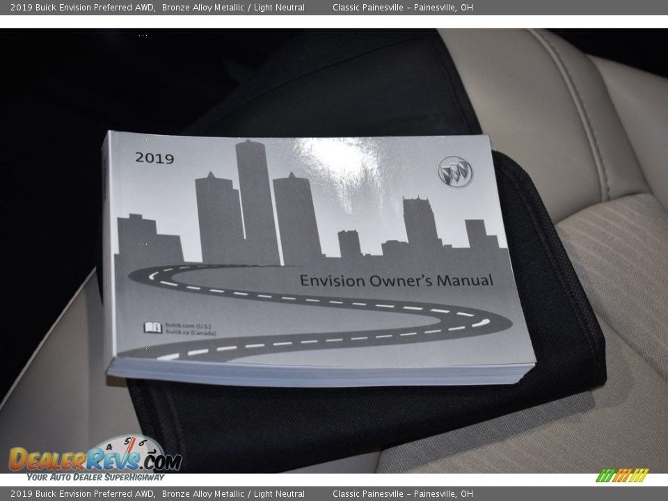 2019 Buick Envision Preferred AWD Bronze Alloy Metallic / Light Neutral Photo #16