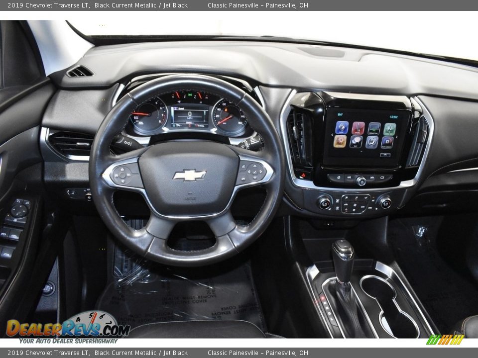 2019 Chevrolet Traverse LT Black Current Metallic / Jet Black Photo #13