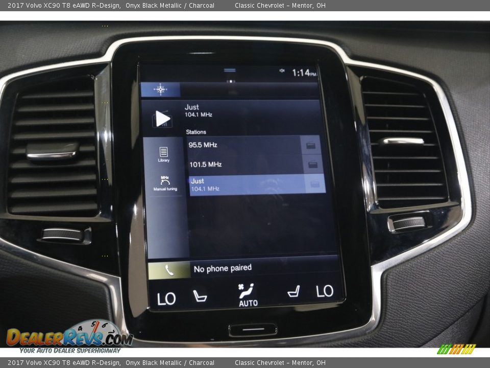 Audio System of 2017 Volvo XC90 T8 eAWD R-Design Photo #11