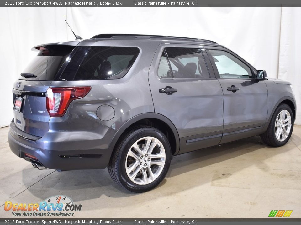 2018 Ford Explorer Sport 4WD Magnetic Metallic / Ebony Black Photo #2