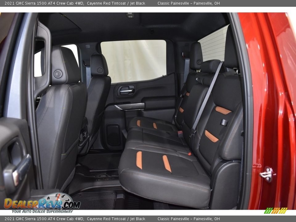 2021 GMC Sierra 1500 AT4 Crew Cab 4WD Cayenne Red Tintcoat / Jet Black Photo #7