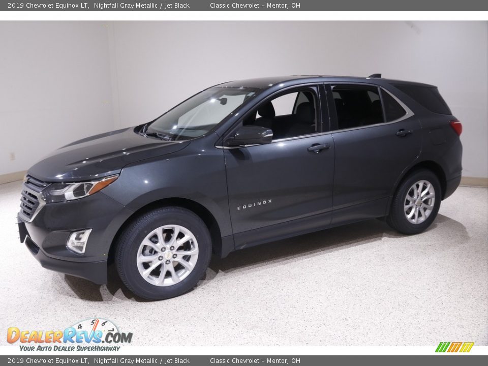 2019 Chevrolet Equinox LT Nightfall Gray Metallic / Jet Black Photo #3