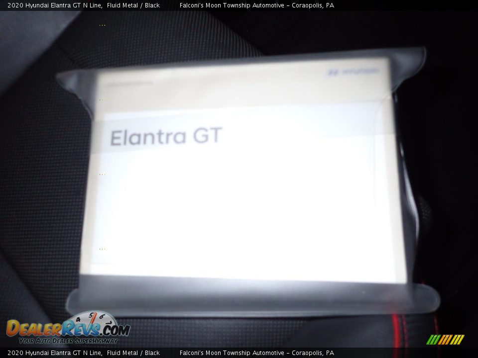 2020 Hyundai Elantra GT N Line Fluid Metal / Black Photo #13