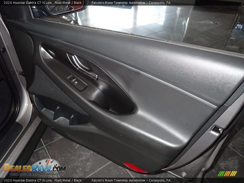 2020 Hyundai Elantra GT N Line Fluid Metal / Black Photo #14
