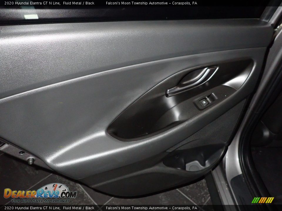2020 Hyundai Elantra GT N Line Fluid Metal / Black Photo #19