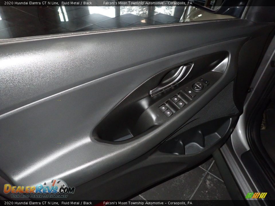 2020 Hyundai Elantra GT N Line Fluid Metal / Black Photo #20