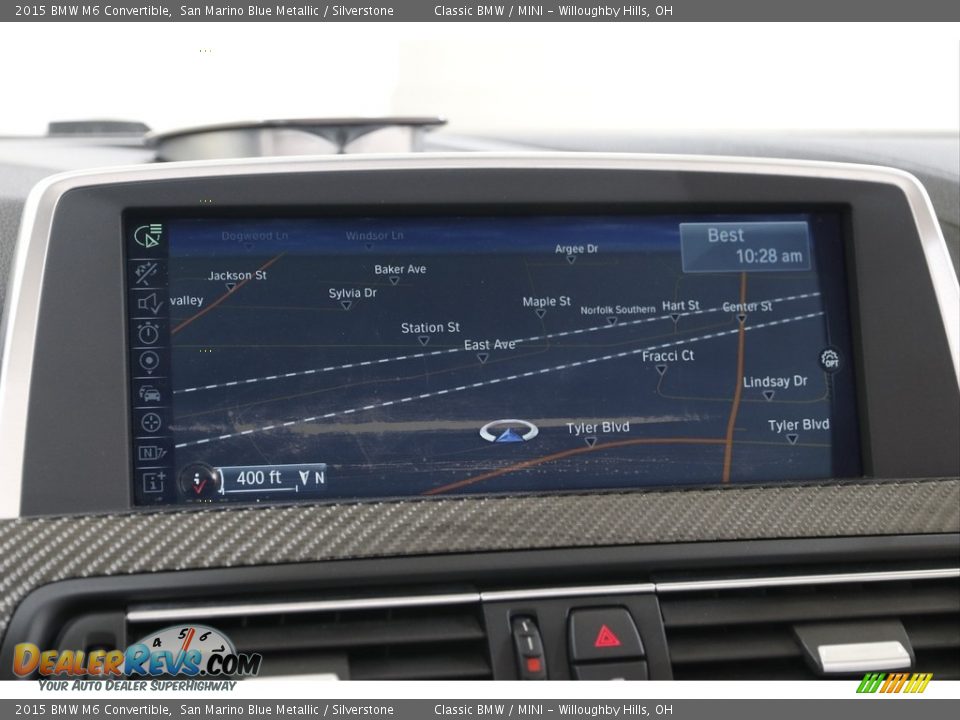 Navigation of 2015 BMW M6 Convertible Photo #12