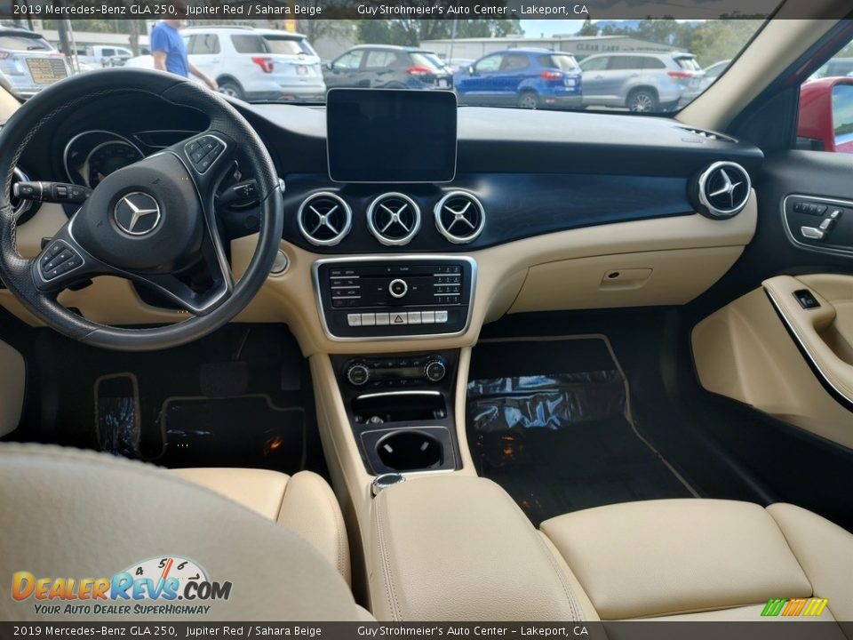 2019 Mercedes-Benz GLA 250 Jupiter Red / Sahara Beige Photo #13