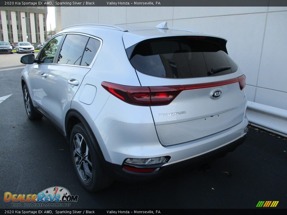 2020 Kia Sportage EX AWD Sparkling Silver / Black Photo #3