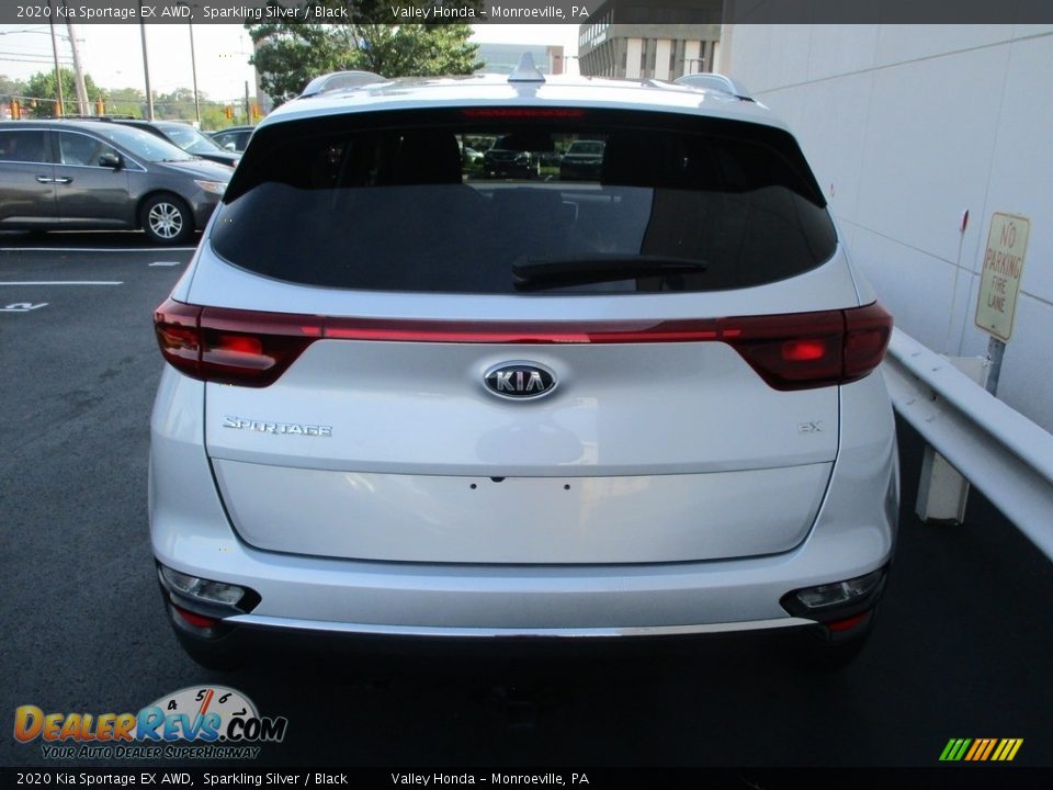 2020 Kia Sportage EX AWD Sparkling Silver / Black Photo #4