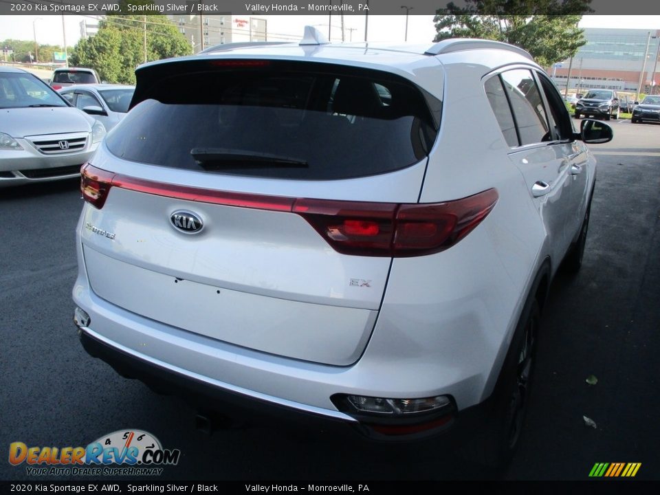 2020 Kia Sportage EX AWD Sparkling Silver / Black Photo #5