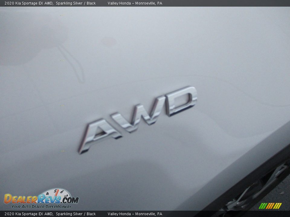 2020 Kia Sportage EX AWD Sparkling Silver / Black Photo #6