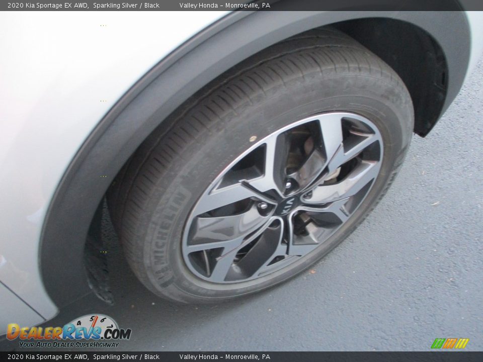 2020 Kia Sportage EX AWD Sparkling Silver / Black Photo #7