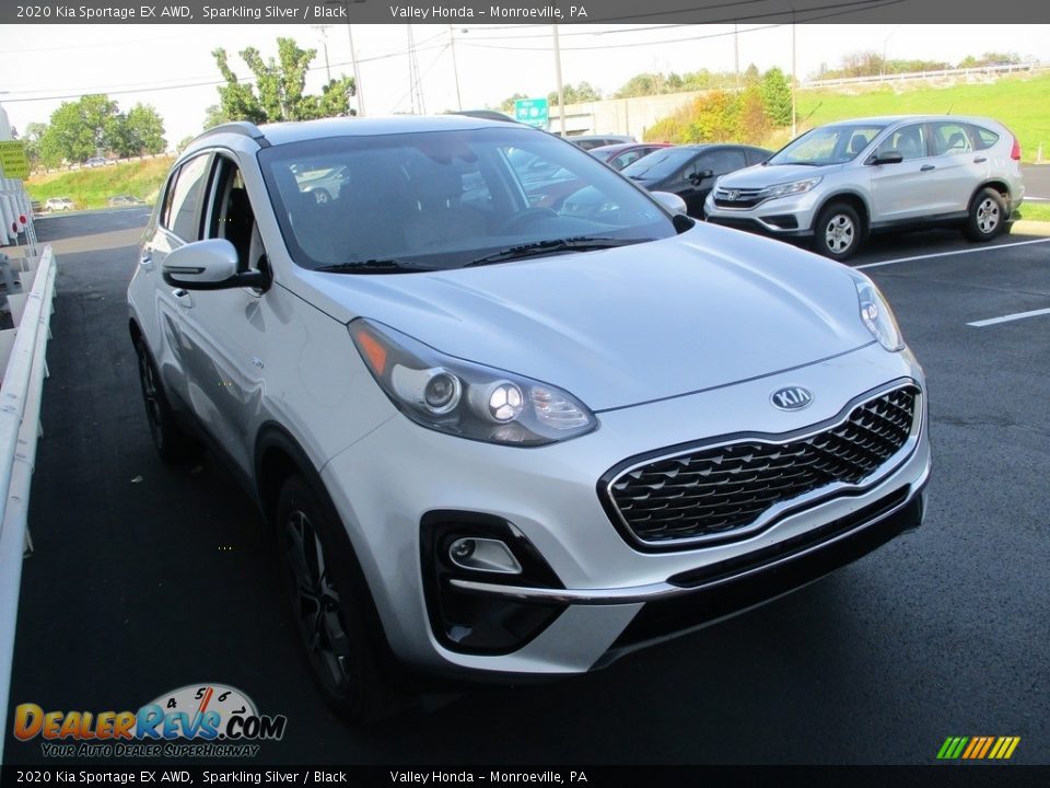 2020 Kia Sportage EX AWD Sparkling Silver / Black Photo #8