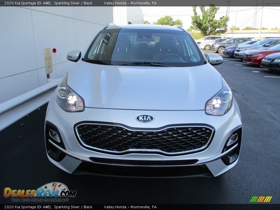 2020 Kia Sportage EX AWD Sparkling Silver / Black Photo #9