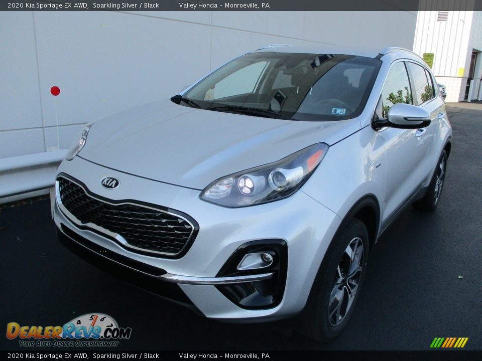 2020 Kia Sportage EX AWD Sparkling Silver / Black Photo #10