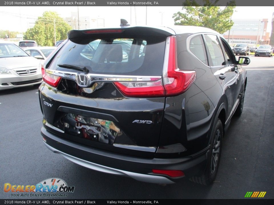 2018 Honda CR-V LX AWD Crystal Black Pearl / Black Photo #5