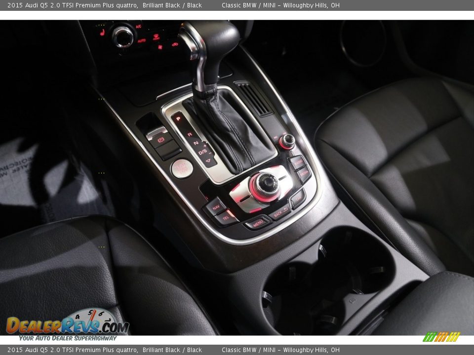 2015 Audi Q5 2.0 TFSI Premium Plus quattro Brilliant Black / Black Photo #14