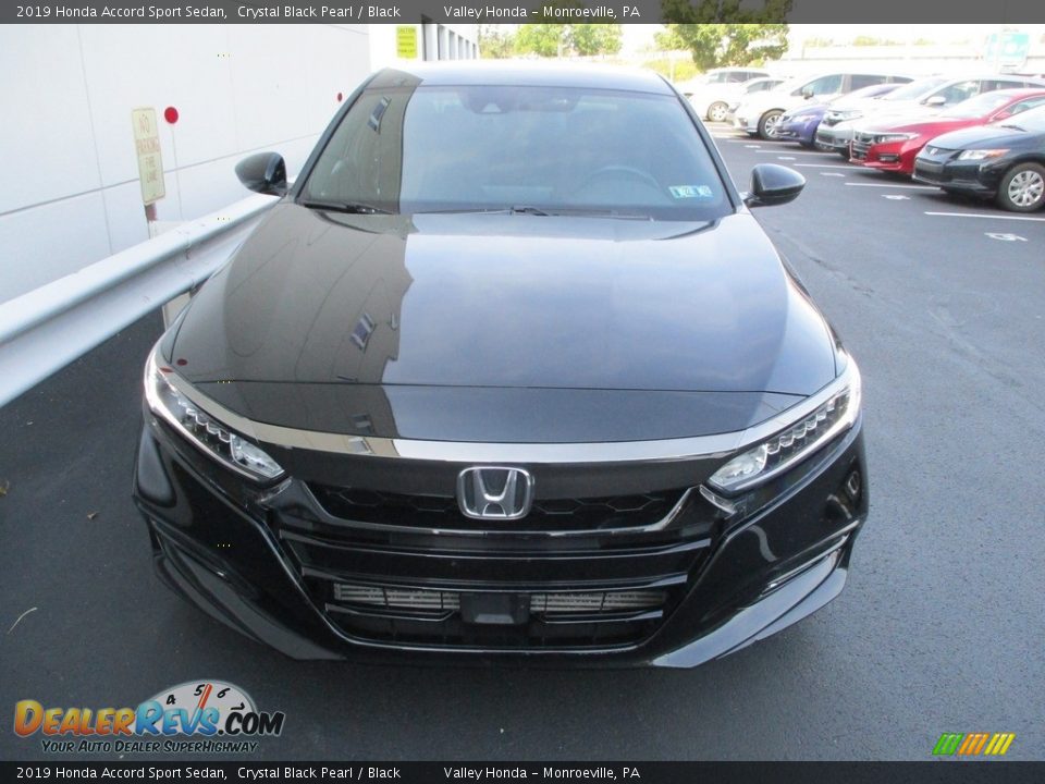 2019 Honda Accord Sport Sedan Crystal Black Pearl / Black Photo #9