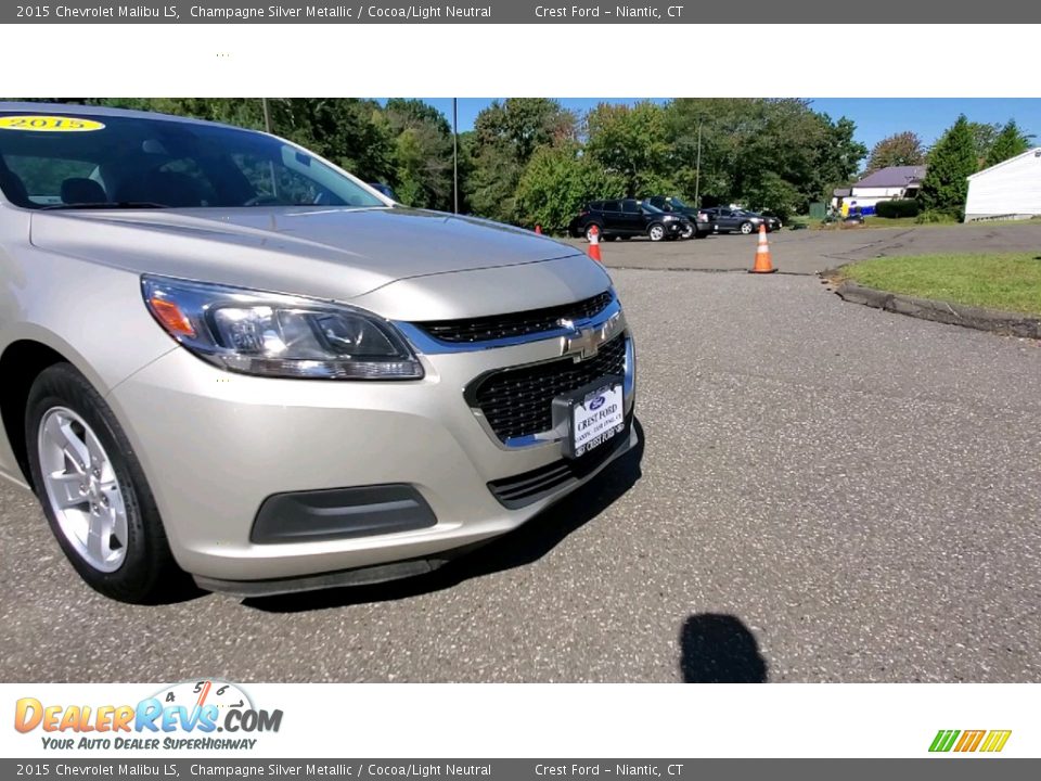 2015 Chevrolet Malibu LS Champagne Silver Metallic / Cocoa/Light Neutral Photo #26