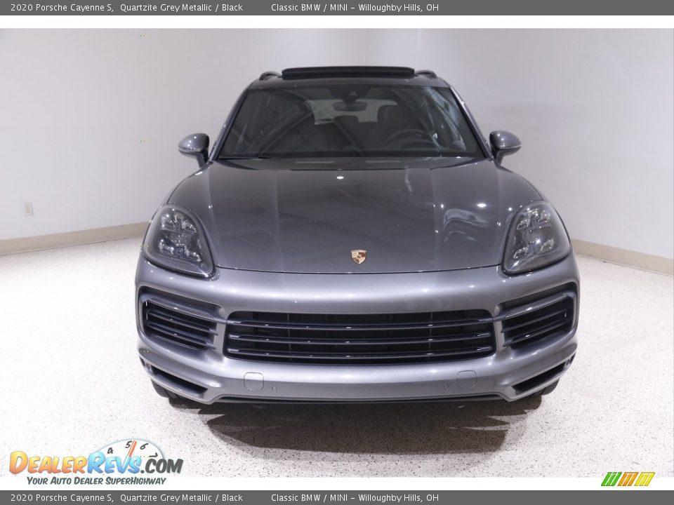 2020 Porsche Cayenne S Quartzite Grey Metallic / Black Photo #2