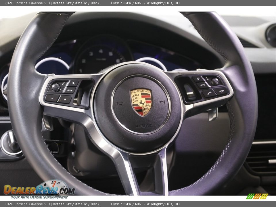 2020 Porsche Cayenne S Steering Wheel Photo #7