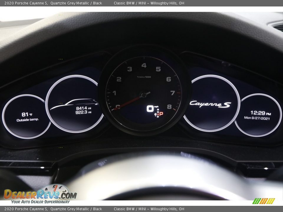 2020 Porsche Cayenne S Gauges Photo #8