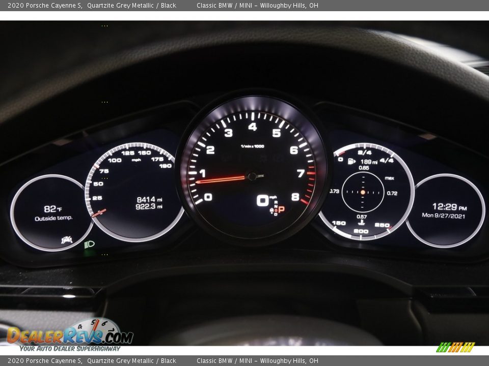 2020 Porsche Cayenne S Gauges Photo #9