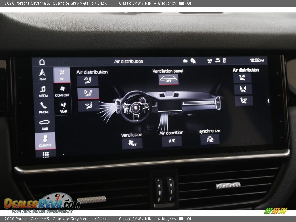 Controls of 2020 Porsche Cayenne S Photo #14