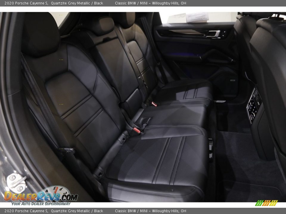 Rear Seat of 2020 Porsche Cayenne S Photo #20