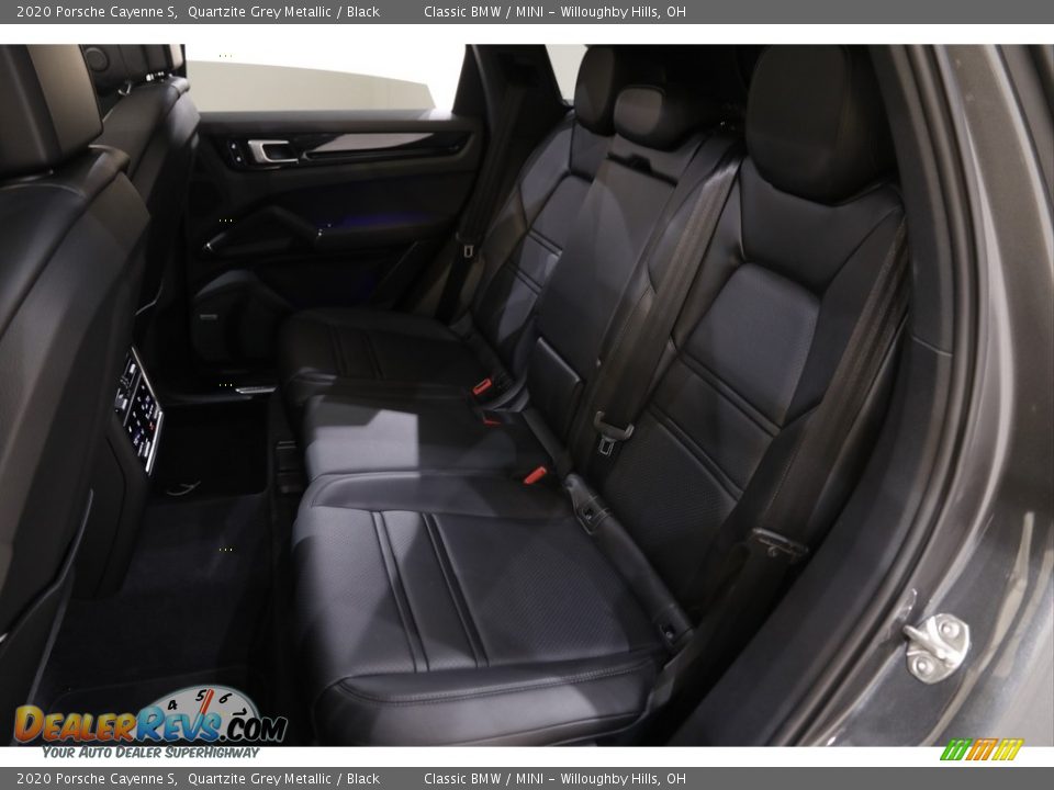 Rear Seat of 2020 Porsche Cayenne S Photo #21