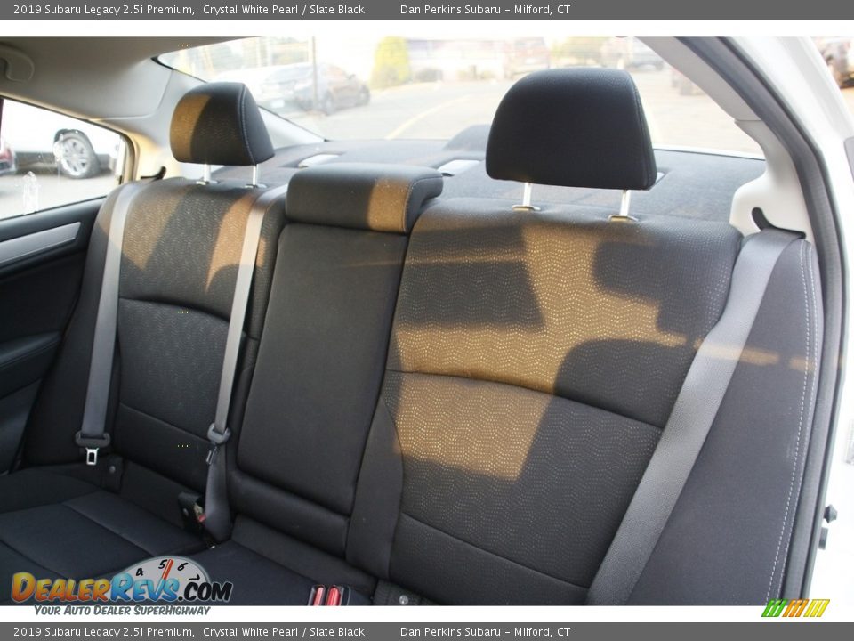 2019 Subaru Legacy 2.5i Premium Crystal White Pearl / Slate Black Photo #13