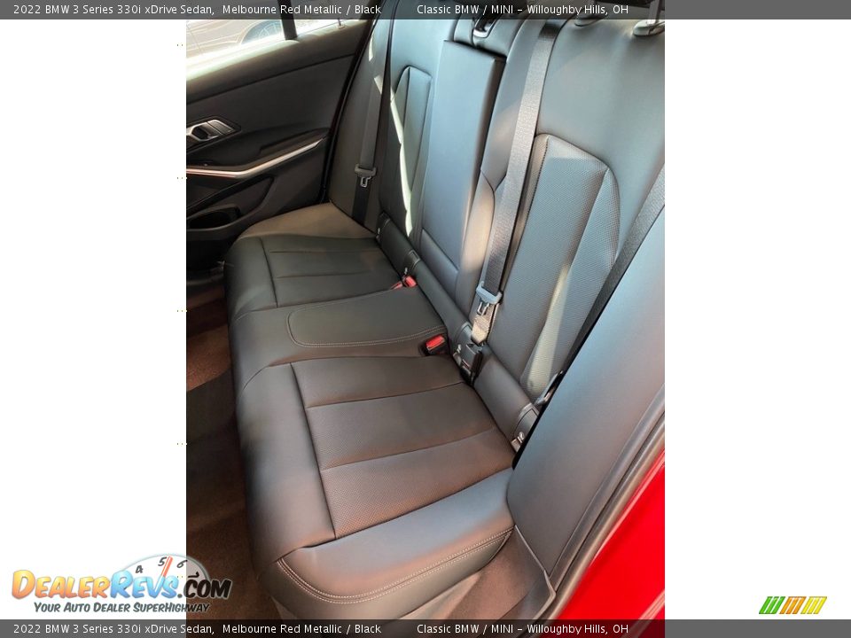 Rear Seat of 2022 BMW 3 Series 330i xDrive Sedan Photo #5