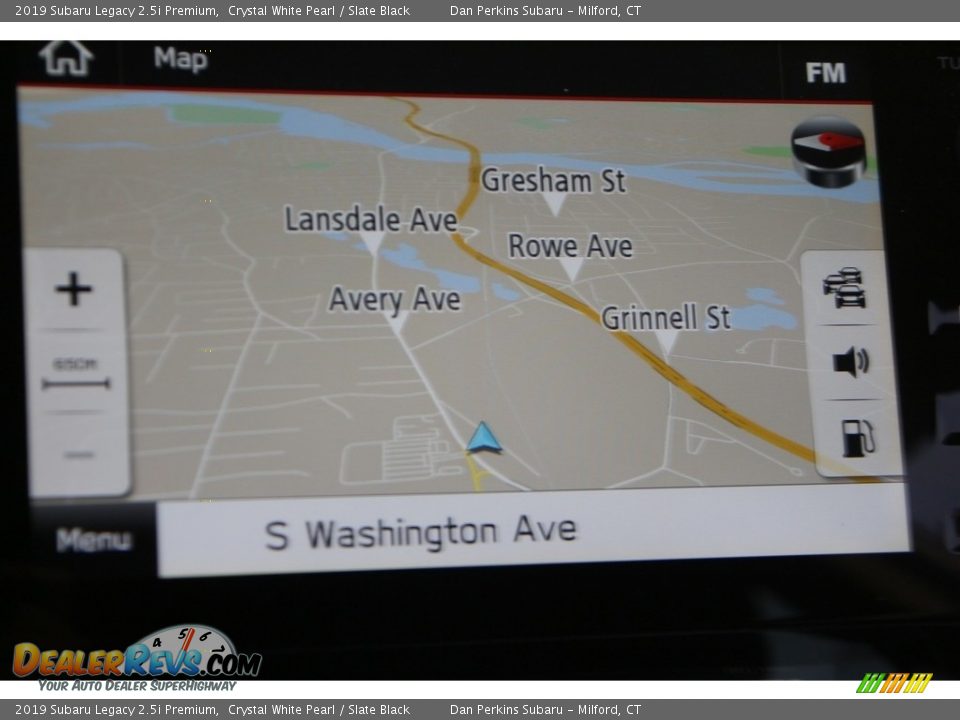 2019 Subaru Legacy 2.5i Premium Crystal White Pearl / Slate Black Photo #20