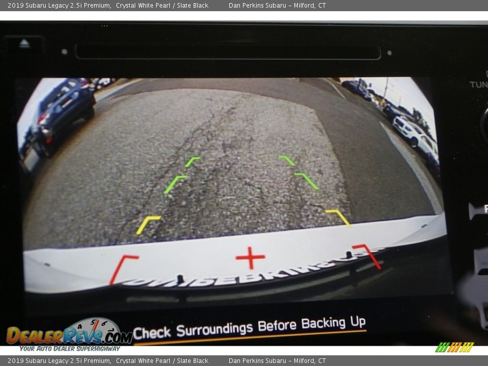 2019 Subaru Legacy 2.5i Premium Crystal White Pearl / Slate Black Photo #21